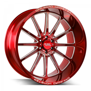 OFF ROAD MONSTER M26 CANDY RED MILLED