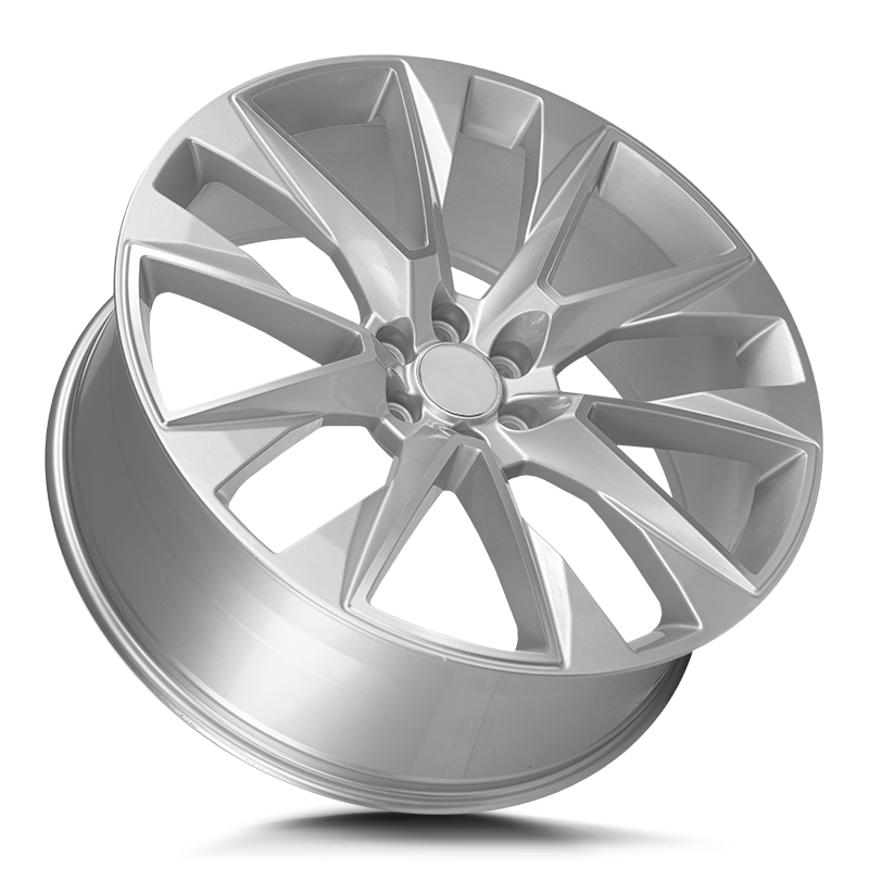 The Silverado Wheel by Strada OE Replica in Silver Machined