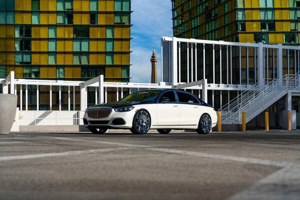 Mercedes Maybach on Strada Wheels Turbina