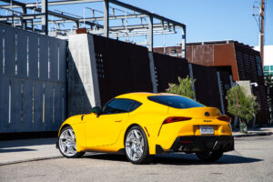 Shift Valve Wheels on a Toyota Supra