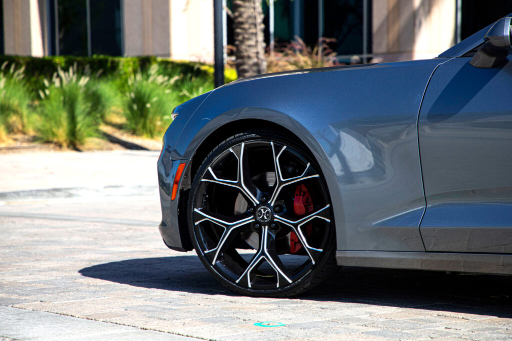 Xcess X05 Wheels on a Camaro