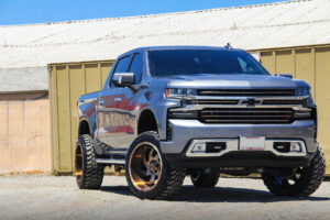 M07 Offroad Monster Wheels on a Chevrolet Silverado High Country