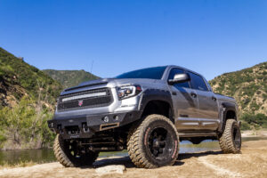 M08 OffRoad Monster Wheels on a Toyota Tundra