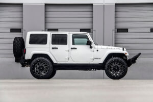 24x14 M12 OffRoad-Monster Wheels on a Jeep Rubicon