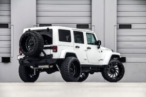 24x14 M12 OffRoad-Monster Wheels on a Jeep Rubicon