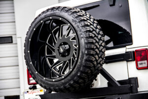 24x14 M12 OffRoad-Monster Wheels on a Jeep Rubicon