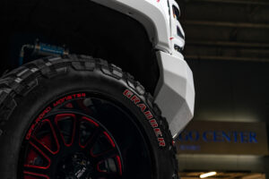 M17 OffRoad Monster Wheels on a Chevrolet Silverado