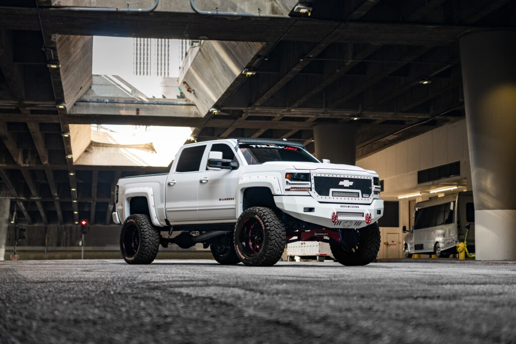 M17 OffRoad Monster Wheels on a Chevrolet Silverado