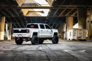 M17 OffRoad Monster Wheels on a Chevrolet Silverado