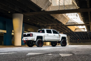 M17 OffRoad Monster Wheels on a Chevrolet Silverado