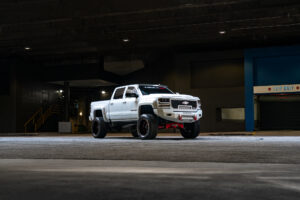 M17 OffRoad Monster Wheels on a Chevrolet Silverado