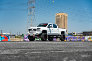 M17 OffRoad Monster Wheels on a Chevrolet Silverado