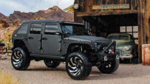 M24 OffRoad Monster Wheels on a Jeep JK