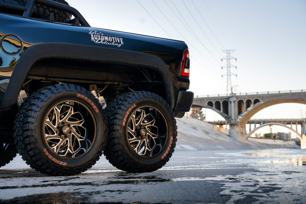 M28 Offroad Monster Wheels on a TRX 6x6
