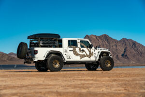 M50 OffRoad Monster Wheels on the SEMA 2021 Jeep Gladiator