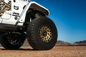 M50 OffRoad Monster Wheels on the SEMA 2021 Jeep Gladiator