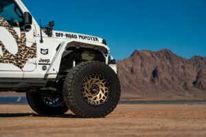 M50 OffRoad Monster Wheels on the SEMA 2021 Jeep Gladiator