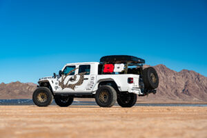 M50 OffRoad Monster Wheels on the SEMA 2021 Jeep Gladiator