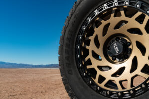 M50 OffRoad Monster Wheels on the SEMA 2021 Jeep Gladiator