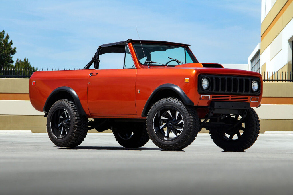 20x12 M80 Offroad Monster Wheels on an International Scout