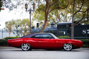 1970 Charger on Strada Street Classics Retro 5 wheels