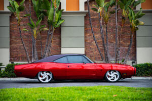 1970 Charger on Strada Street Classics Retro 5 wheels