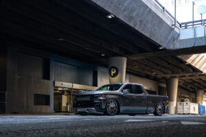 Silverado on Strada Nido Chrome Wheels