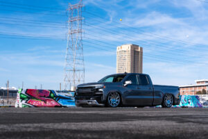 Silverado on Strada Nido Chrome Wheels