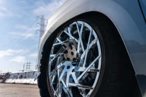 Silverado on Strada Nido Chrome Wheels