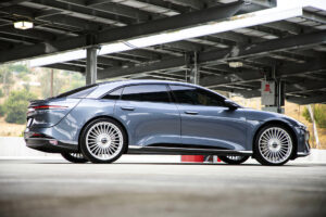 Lucid Air with Strada Martello Chrome Wheels