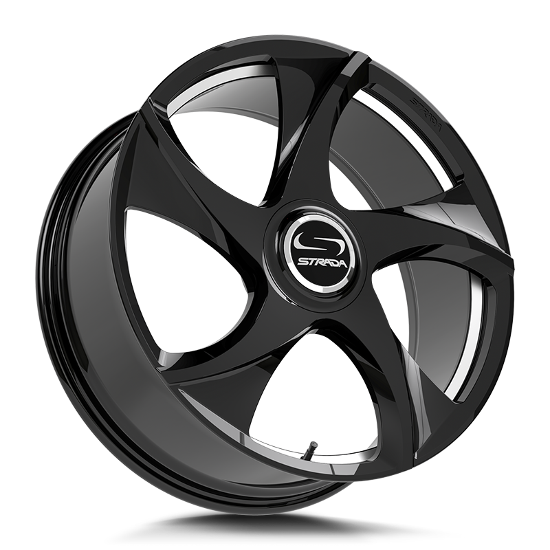 Strada VINO-Gloss Black Milled with Floater Cap