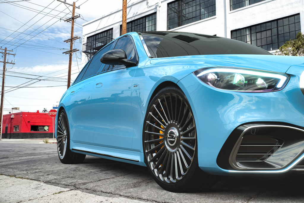 Mercedes Benz S63 on Strada Martello Wheels