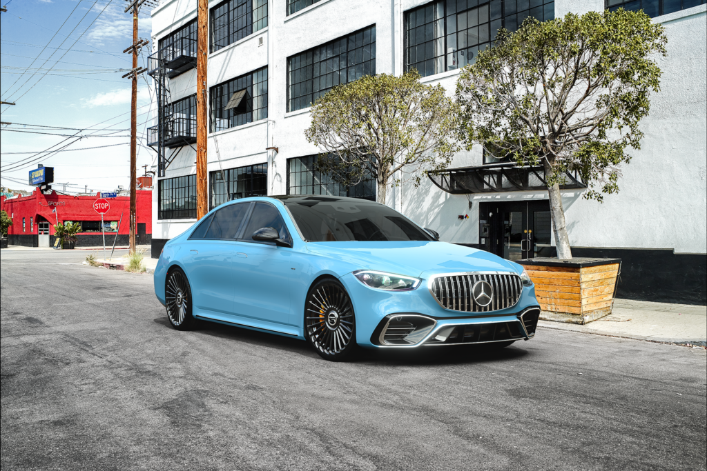 Mercedes Benz S63 on Strada Martello Wheels