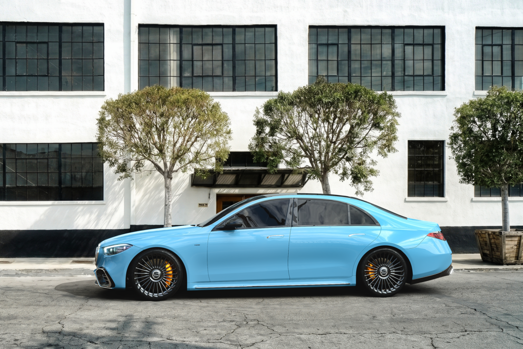 Mercedes Benz S63 on Strada Martello Wheels