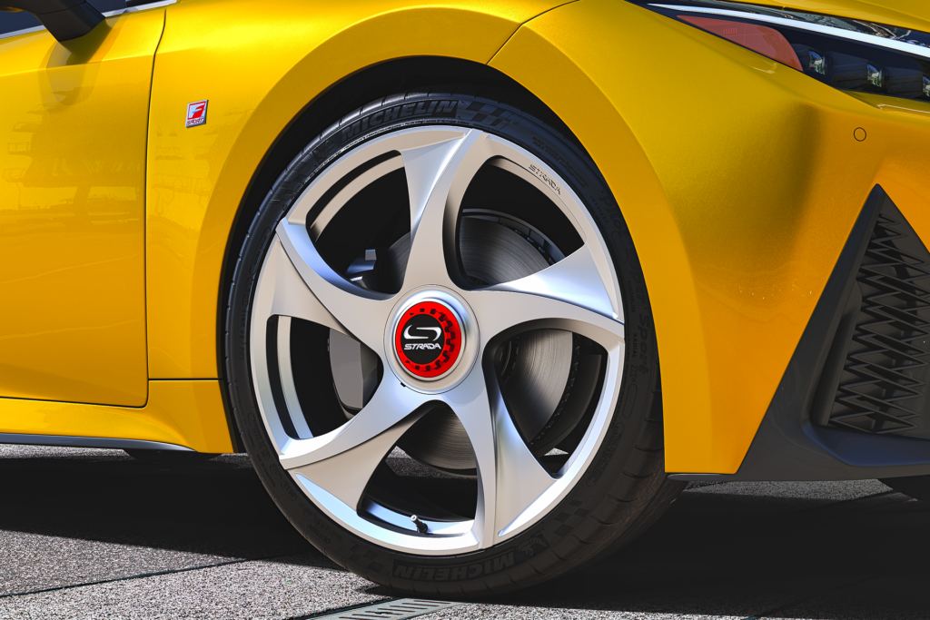 Lexus IS with Strada Wheels Vino
