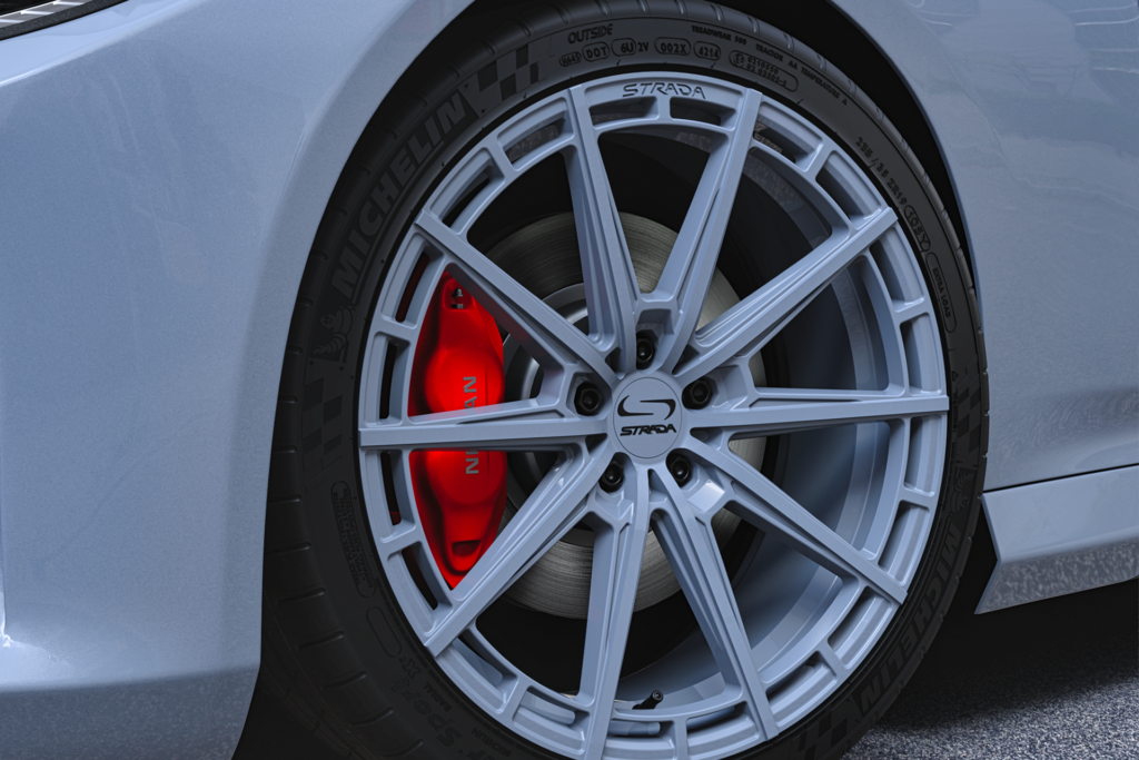 Nissan Z with Strada Wheels Palo