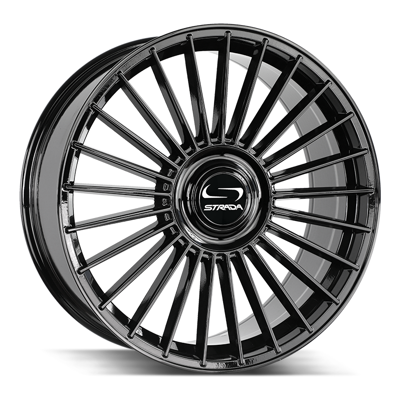 Strada Spaghetti - All Gloss Black - 22 Inch
