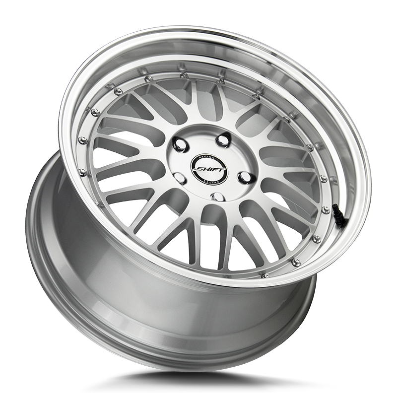 The Flywheel Wheel by Shift in Silver Polished Lip