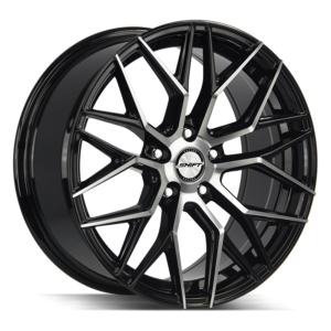 The Spring Wheel by Shift in Gloss Black Machined