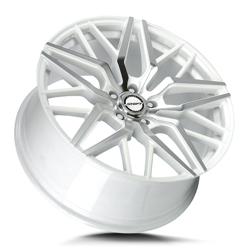 The Spring Wheel by Shift in White Machined