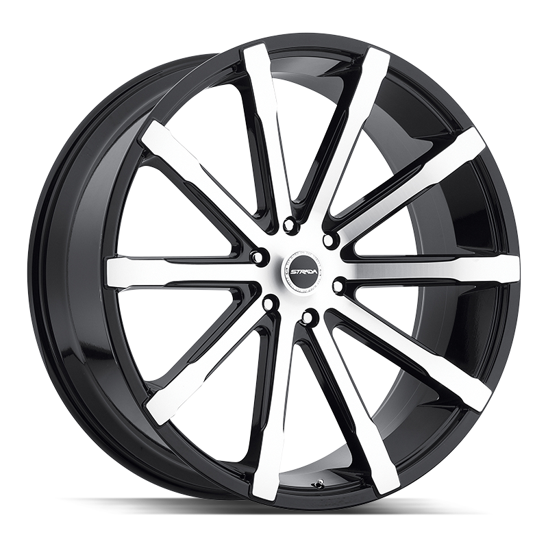 The Osso Wheel by Strada in Gloss Black Machined