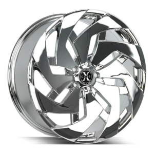 The X04 Wheel by Xcess in Chrome