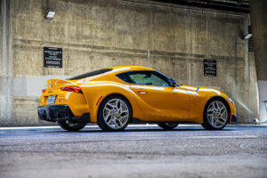 Shift Valve Wheels on a Toyota Supra