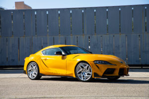 Shift Valve Wheels on a Toyota Supra