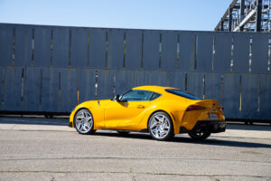 Shift Valve Wheels on a Toyota Supra