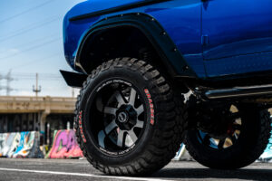 M80 Offroad Monster Wheels on a Classic Ford Bronco