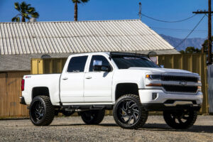 22x12 M07 OffRoad Monster Wheels on a Chevrolet Silverado