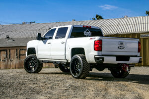 22x12 M07 OffRoad Monster Wheels on a Chevrolet Silverado