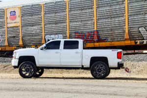 22x12 M07 OffRoad Monster Wheels on a Chevrolet Silverado