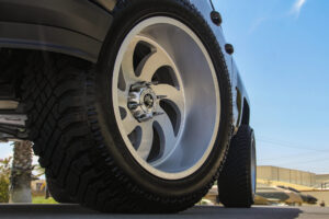 M07 OffRoad Monster Wheels Lifted on a Chevrolet Silverado 1500